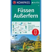 4 Kompass Wanderkarte